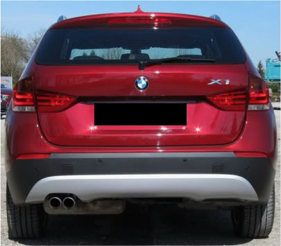 BMW X1 RearView