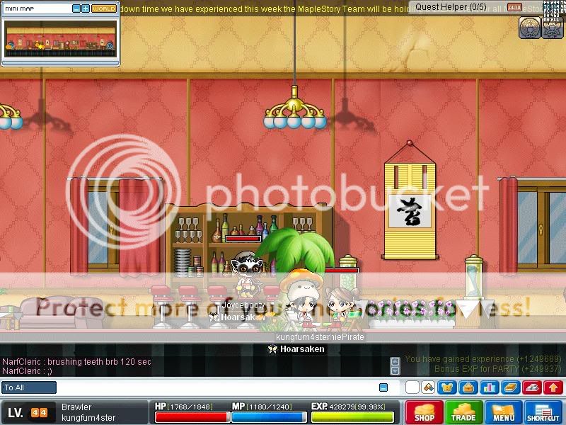 Martin's Pirate Corner. MapleStory2008-11-1621-08-35-26