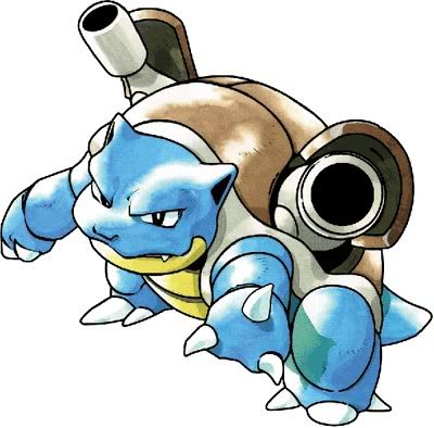 Pokemon Moves w/ Levels Blastoise