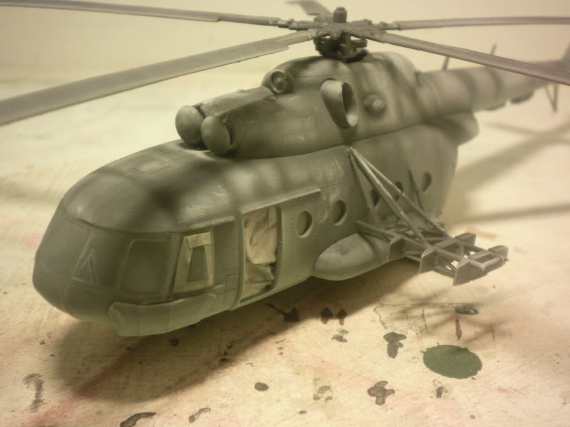 Zwezda Mil Mi-17 attack heli Cvn