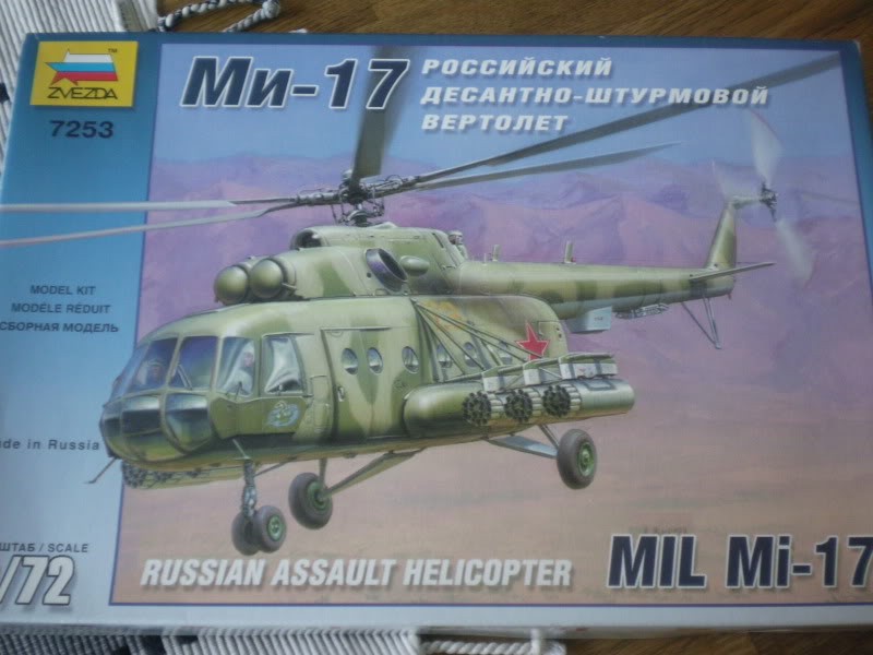 Zwezda Mil Mi-17 attack heli Dtyj