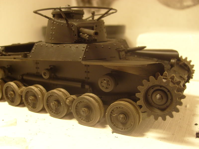 Japanese tank Type 97 Chi ha 1/35 Ikrtuj