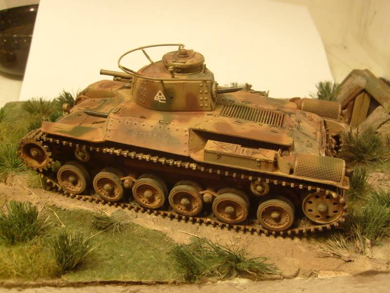 Japanesen type 97 Chi Ha är färdig. Ndts