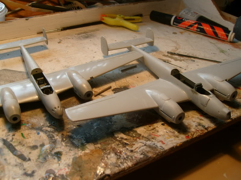 Italeri Messerschmitt Bf110 C/G Nyabilder003-1