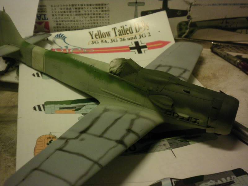 Focke Wulf Fw 190-D9 Tamiya 1/48 med eagle cals dekaler. Oilok