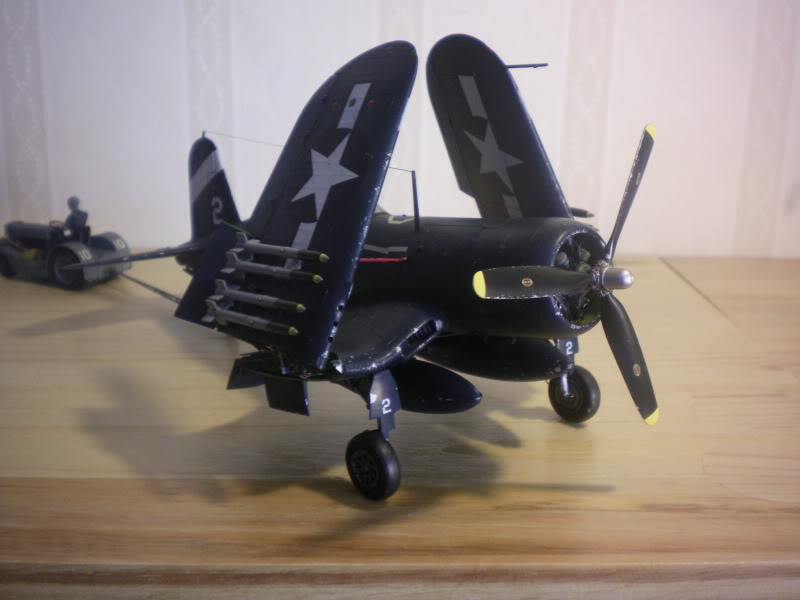 Corsair med mototug Tamiya 1/48 Yrh6