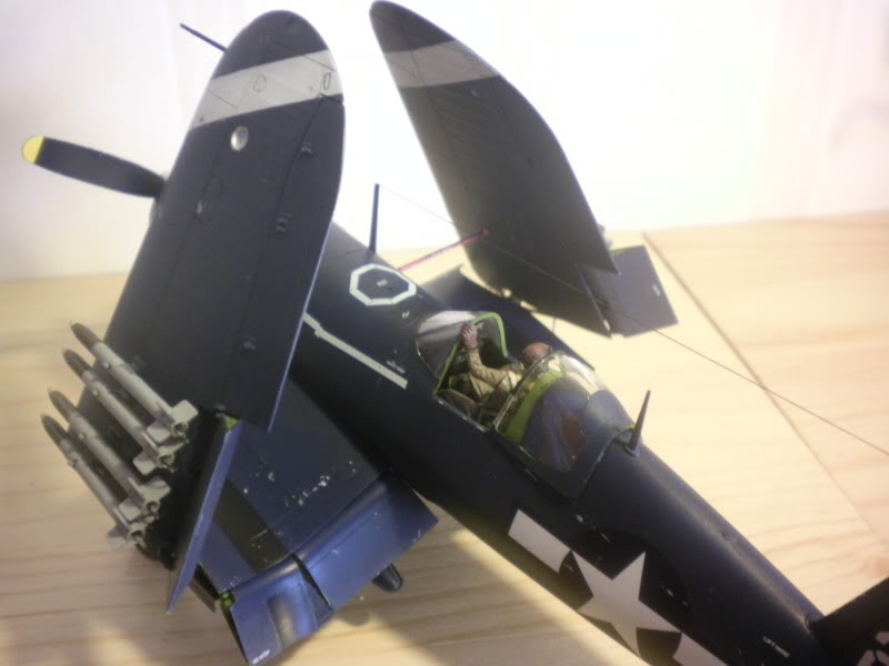 Corsair med mototug Tamiya 1/48 Yutyj