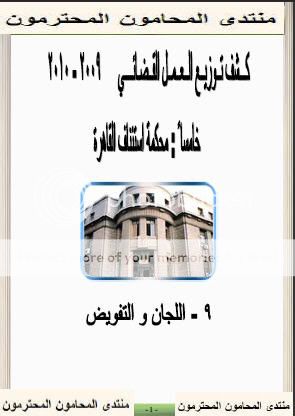 كشف استئناف القاهرة - اللجان و التفويض للعام القضائى 2009/2010 Cdcc14c2