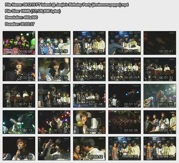 FT Island Download 081215FTIslandJaejinsBirthdayPartyj