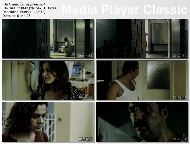 Üç Maymun / MP4 / 2008 / 350 MB / Hatice Aslan, Yavuz Bingöl Ucmaymun