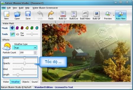 Phần mềm tạo ảnh mưa , tuyết , thác nước ...! cực đẹp 2-1
