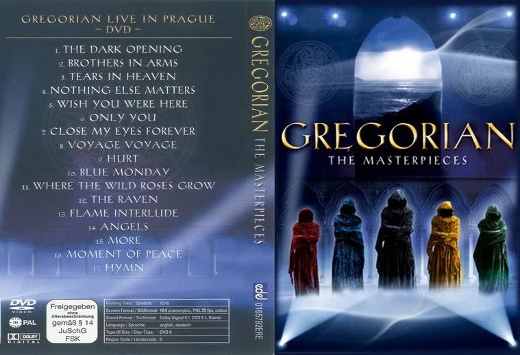 Gregorian - The Masterpieces (CD + DVD) [MU] Gregorian1