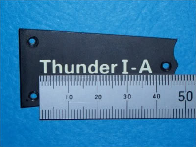 Thunder 1 Truss rod cover 244-1