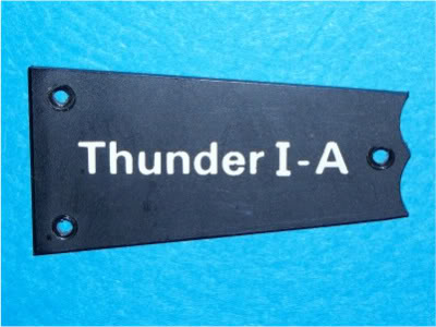 Thunder 1 Truss rod cover 245