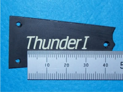 Thunder 1 Truss rod cover 249