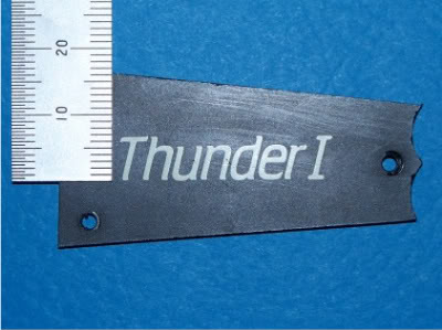 Thunder 1 Truss rod cover 250