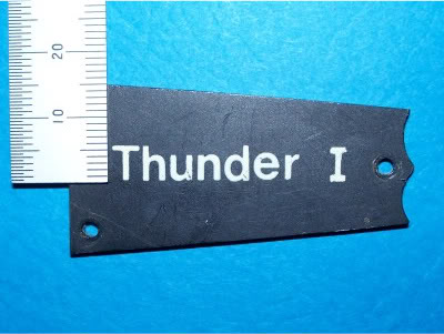 Thunder 1 Truss rod cover 262