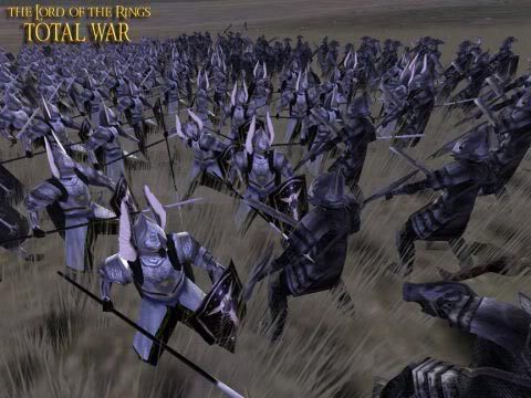 1 game dàn trận nữa là Lord of ring: Total War, nhìn hình thì hơi giống Rome Total War. LOTR-5