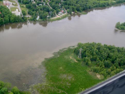 Le secteur de l'île Grandmont Mille-leshydro