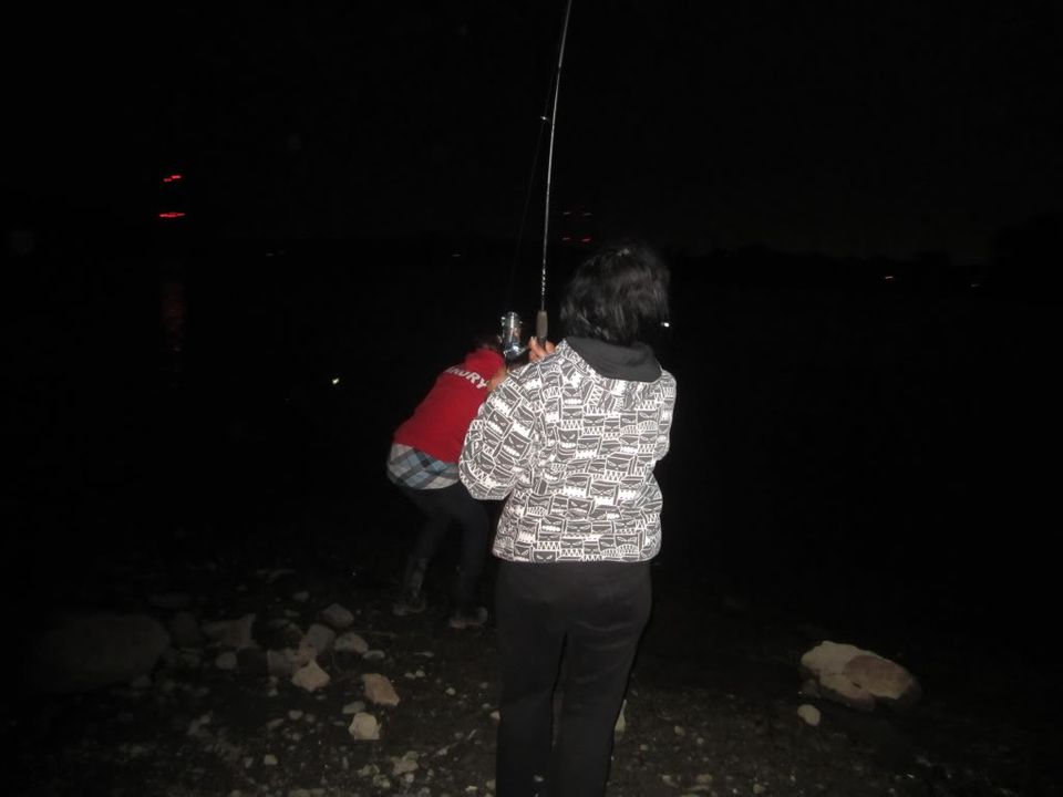 les début de la pêche de ma petite Chantal 206167f2