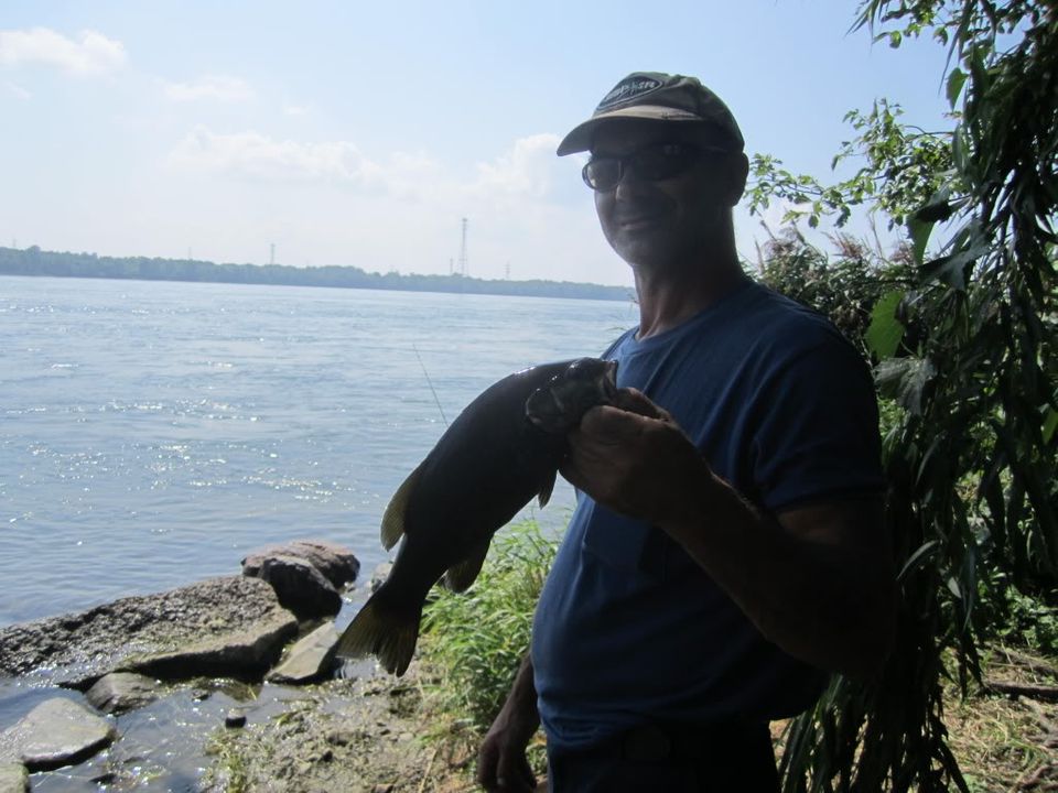 les début de la pêche de ma petite Chantal D6420336