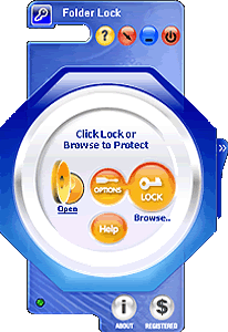 Folder Lock Version 5.9.5 ( khóa các thư mục không cho người khác biết ) Snap_folderlock1