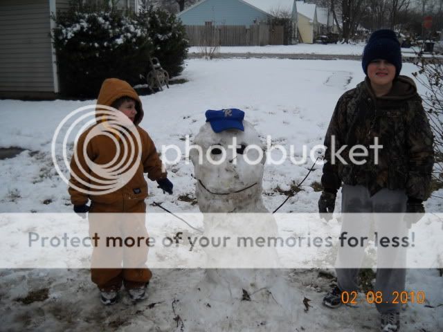 our snow day and snowman 193