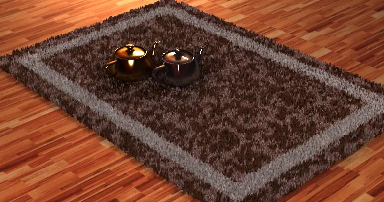 Creating Simple Carpet in Vray 6