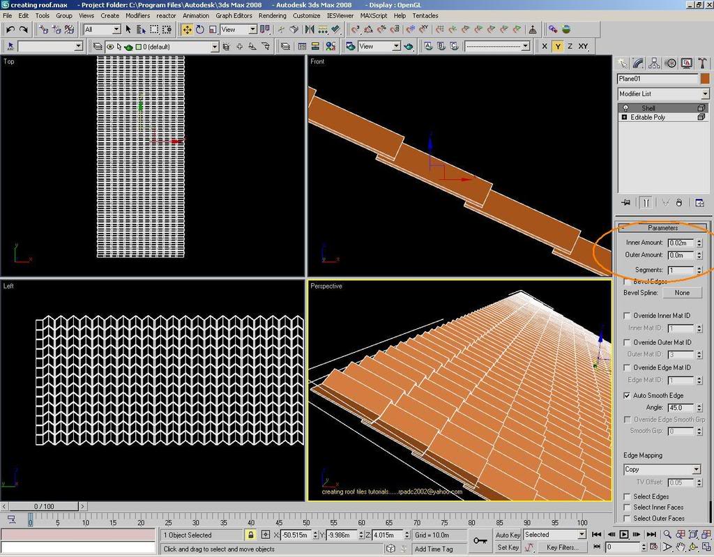 Creating Simple Roof Tiles 8-shellmodifier