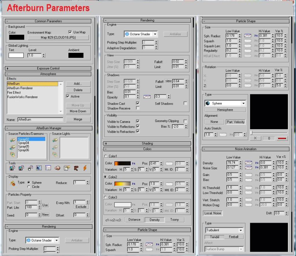 Vray Camera Depth of Field and Motion Blur Tutorial Afterburnparam