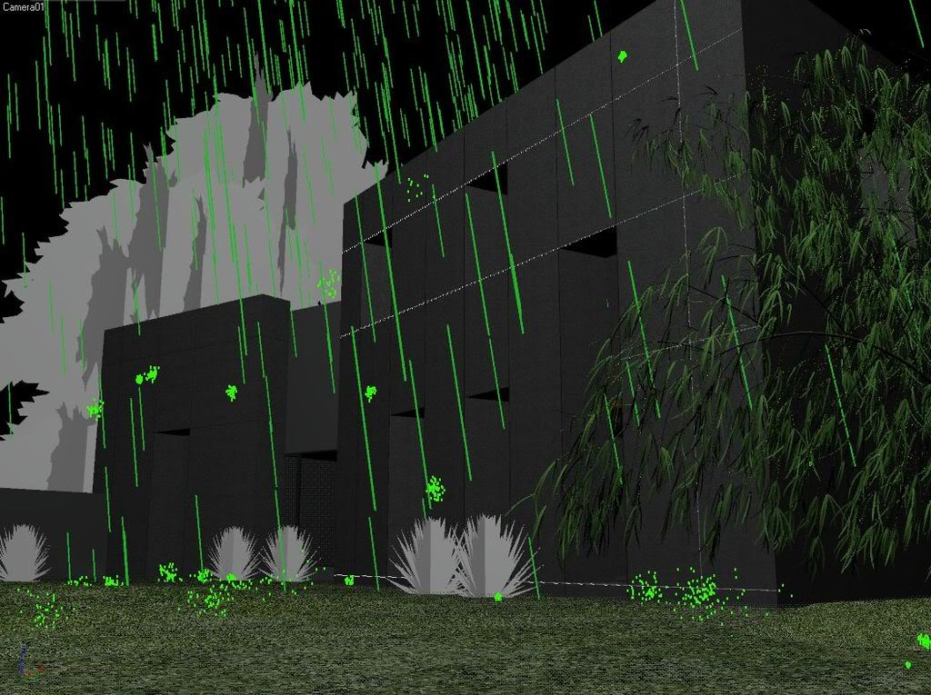 WIPs - creating rain tutorials Mesh-1