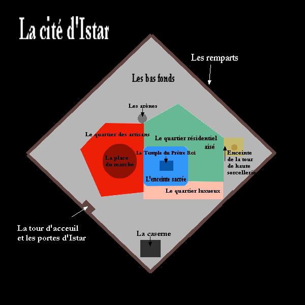 Plan de la cit Plan