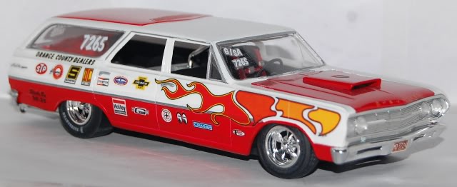 1965 Orange County Dealers Chevelle Wagon Pro Stock ChevroletChevelleProStock