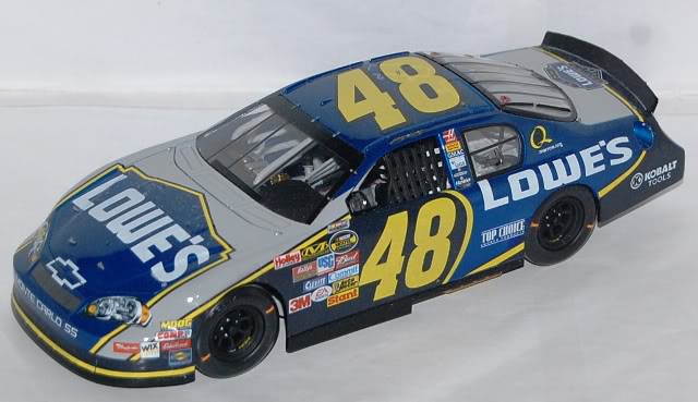 2012 Builds Recap ChevroletMonteCarloSSLowes2007Nascar