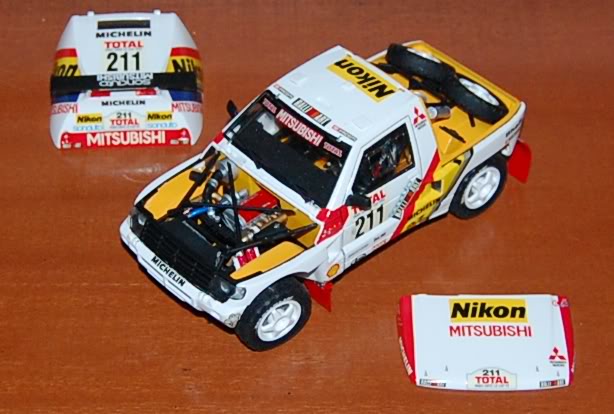 Mitsubishi Pajero Rally '92 Paris - Le Cap Winner MitsubishiPajeroParisLeCapWinner10