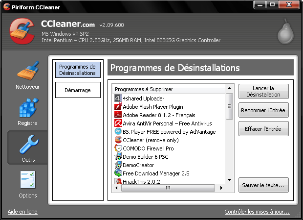 برنامج تنظيف الجهاز المجاني CCleaner D4476c6d