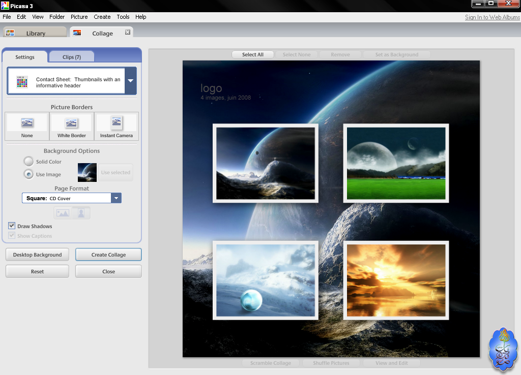  Picasa 3.0 Beta       Google P3