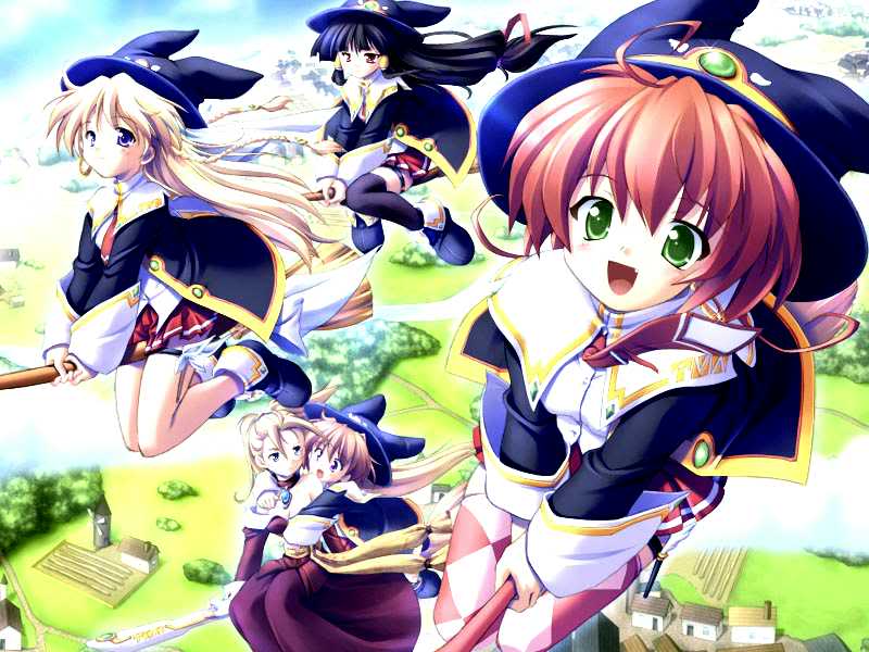 اكبر اكبر مكتبة صور انمي Anime_Witches