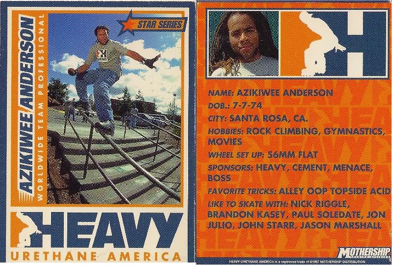 Old school inline trading cards - PICS Heavy-AzikiweeAnderson