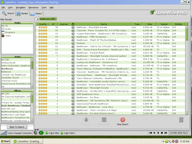 LIMEWIRE PRO v4.18 25439