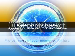 rapidshare time resetter Rapidsharetimeresetter