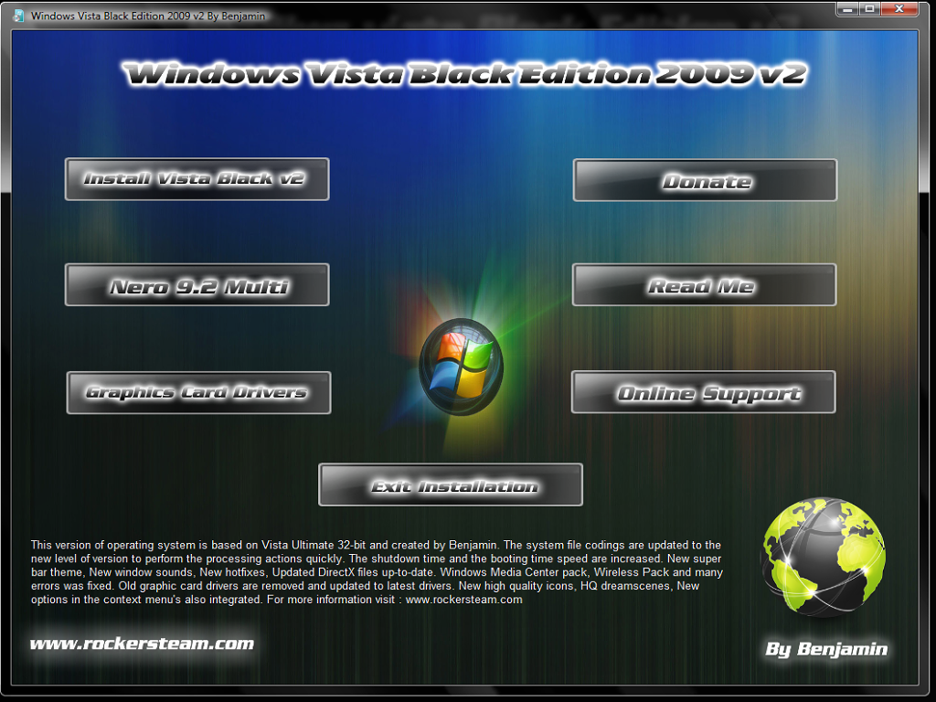 Windows Vista Black Edition 2009 v2 W2lul3