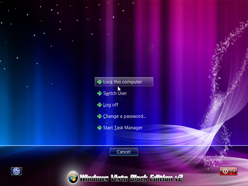 Windows Vista Black Edition 2009 v2 X2v20x