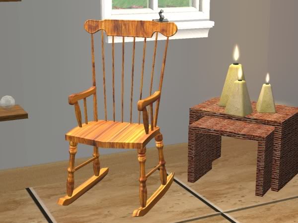 NEW MESH: Mecedora Seica/Seica Rocking Chair and 8 Recolours Mec_raiz