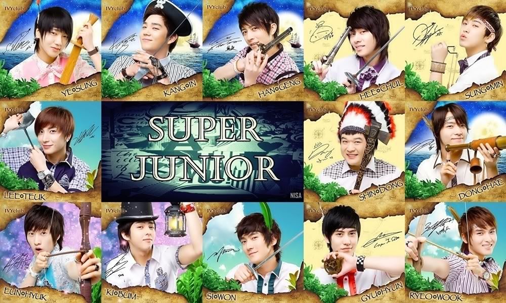 Photos of Super Junior SuJu