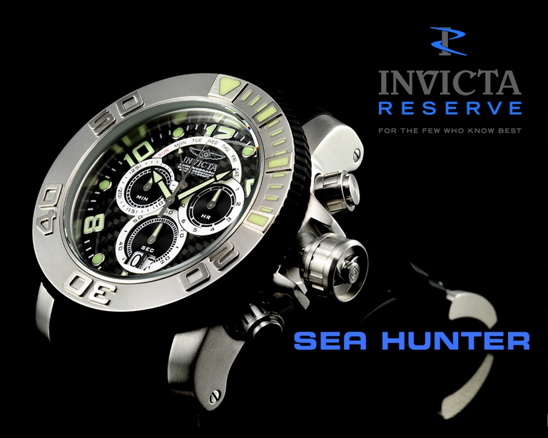 Invicta Watches – Unrivaled Standards by Affordable Prices Invicta-reserve-sea-hunter-watches