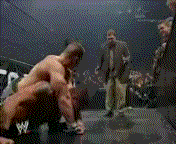 John Cena vs Randy Orton - Last Man Standing Match JOHN_CENAS_DAD_KICKS_RANDY_OTON