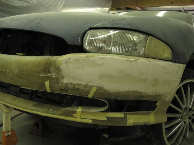 paint  body work - Write-Up: Front & Rear Bumper Modification - Page 6 Bumper013