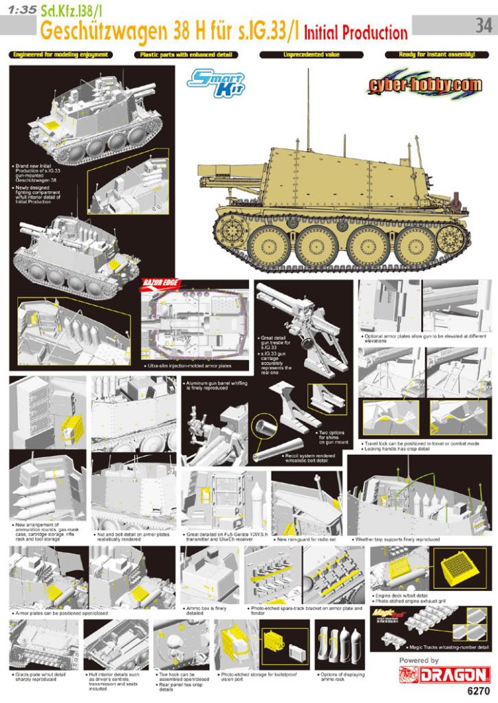 Dragons latest Geschutzwagen 38 6270poster