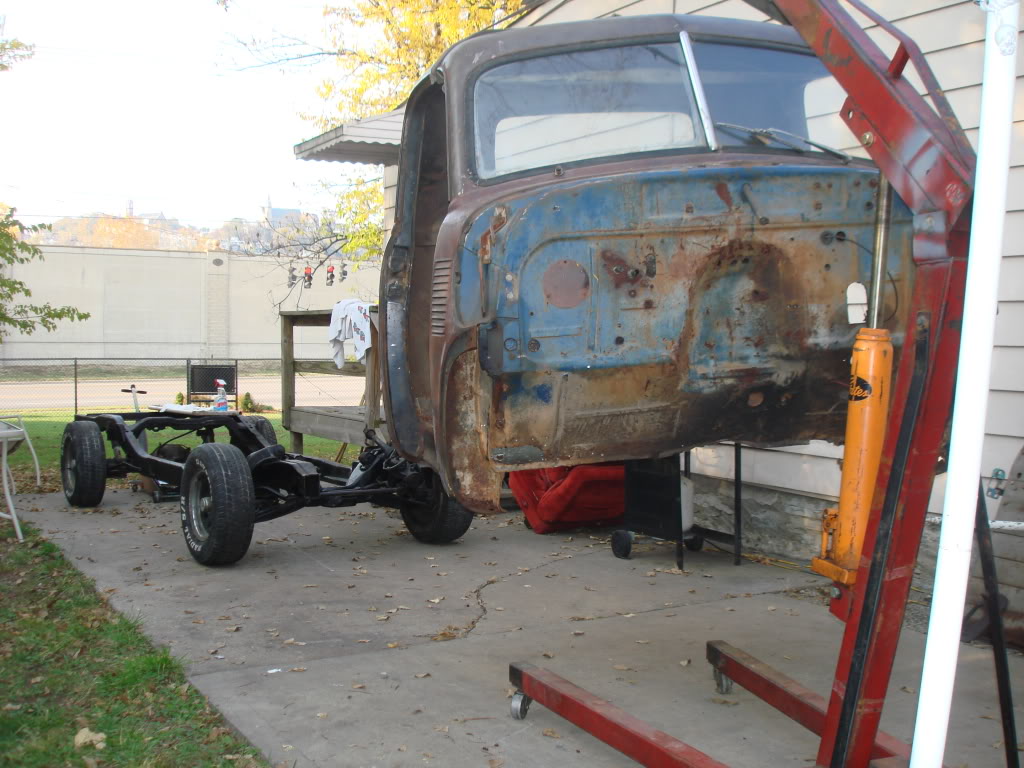 JBS10, Johnny's 51 Chevy Pick~'em up project 51off2